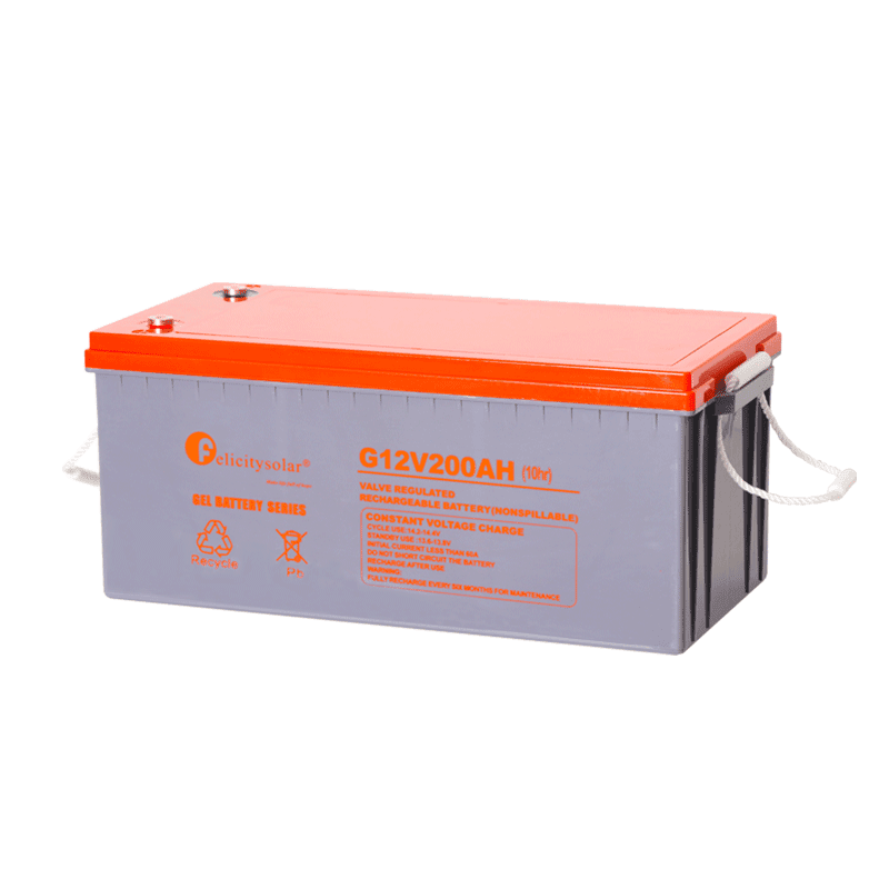 Felicity G12V200AH Gel Battery